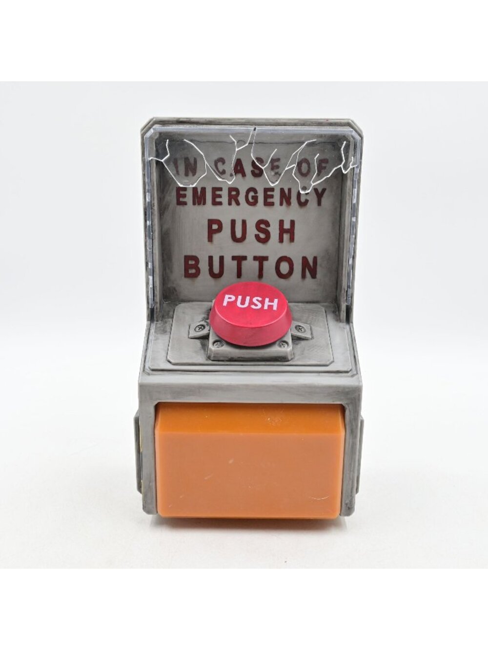 Spirit Halloween 2025 Emergency Button Animatronic Activator Broken Glass
